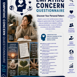 118 Empathic Concern Questionnaire – Discover Your Personal Pattern