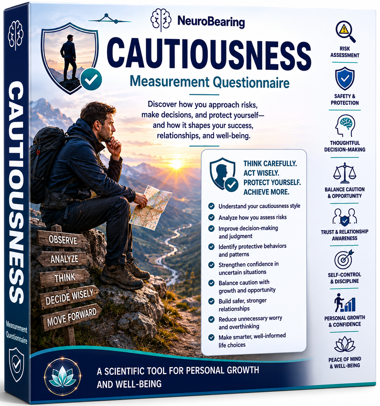 46 Cautiousness Questionnaire – Discover Your Personal Pattern