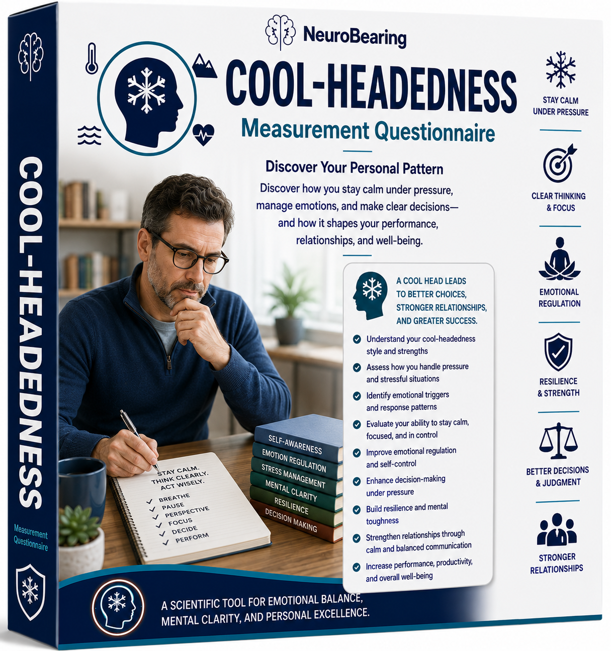 68 Cool-Headedness Questionnaire – Discover Your Personal Pattern